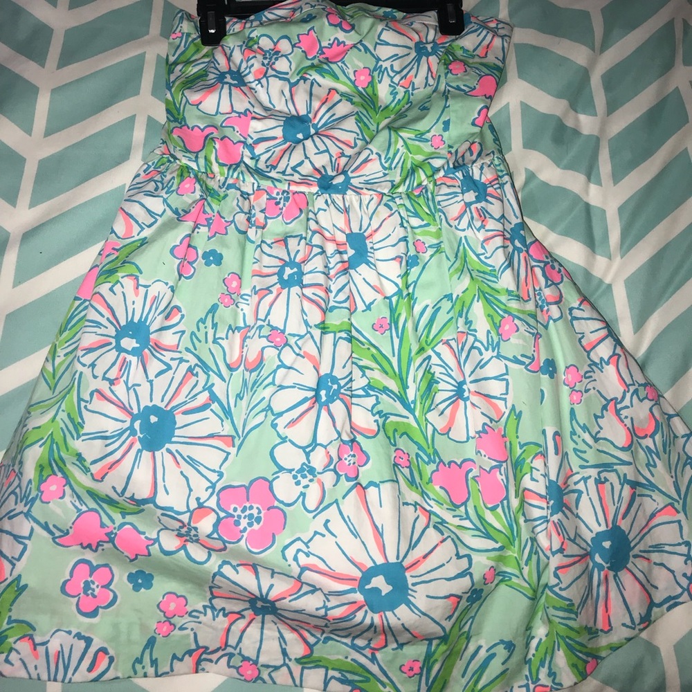 Strapless Lilly Pulitzer Dress